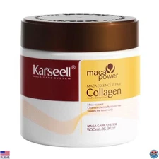 Collagen Hair Treatment Mask with Argan Oil for Dry Damaged Hair 16.9 oz