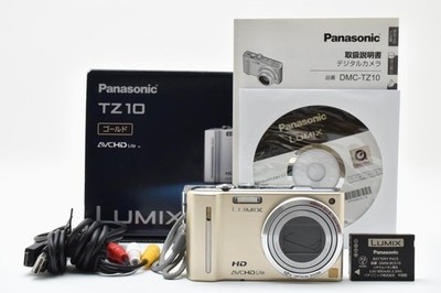 美品！Panasonic LUMIX TZ10 ゴールド Panasonic LUMIX DMC-TZ10 Gold 12x Zoom Compact Digital Camera Used