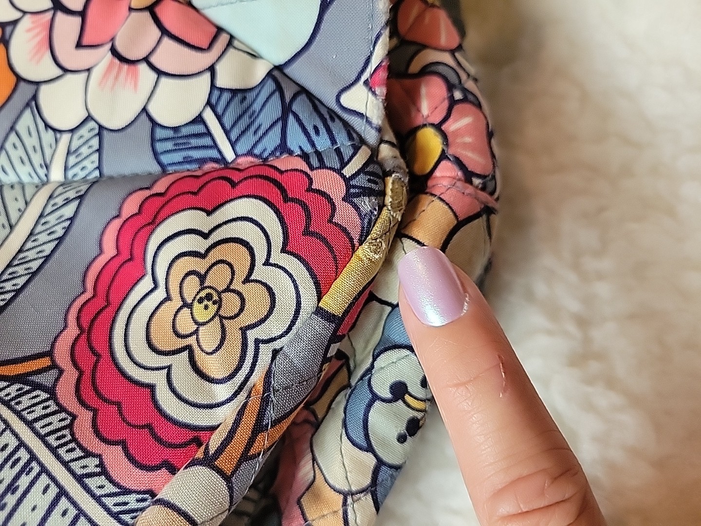 Vera Bradley Backpack Essential Compact Floral  M… - image 5