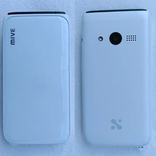 Unlocked Original ALT MIVE Style Folder AT-M120 32GB GSM 4G Mobile Phone White