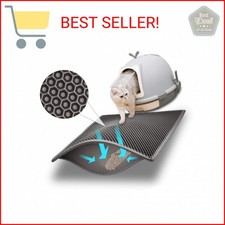 Pieviev Cat Litter Mat Double Layer Waterproof Urine Proof Trapping Mat 1 Pack 