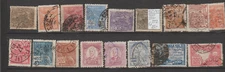 Brasilien Posten aus 1923/1927 gestempelt