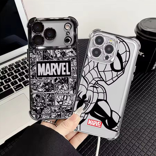 Marvel Spider-Man Phone Case for iPhone 17 16 15 14 13 12 11 Pro Max