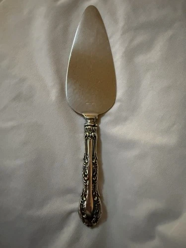 Wallace Sterling Pie Server Vintage Wallace Grande Baroque Sterling Silver