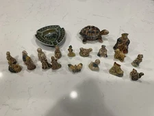 Wade Porcelain Figurines Set, Mixed Lot of 20, Vintage England.