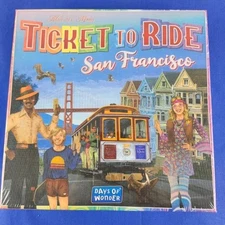 Brand New Sealed Ticket to Ride - San Francisco Board Game - Days Of Wonder