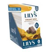 LILYS Milk Chocolate Style No Sugar Added, Great Stocking Stuffers and Holiday