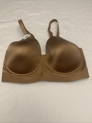 Bali 3456 One Smooth U Bounce Control Underwire Bra Women s 40DDD Bronze NWOT