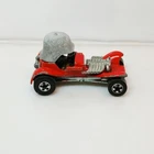 Hot Wheels 1969 Red Baron Black Wall Diecast Red / Black Interior Vintage Mattel