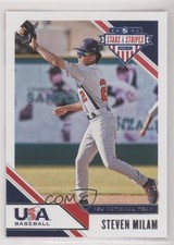2020 Panini USA Baseball Stars & Stripes Steven Milam #52 1u6