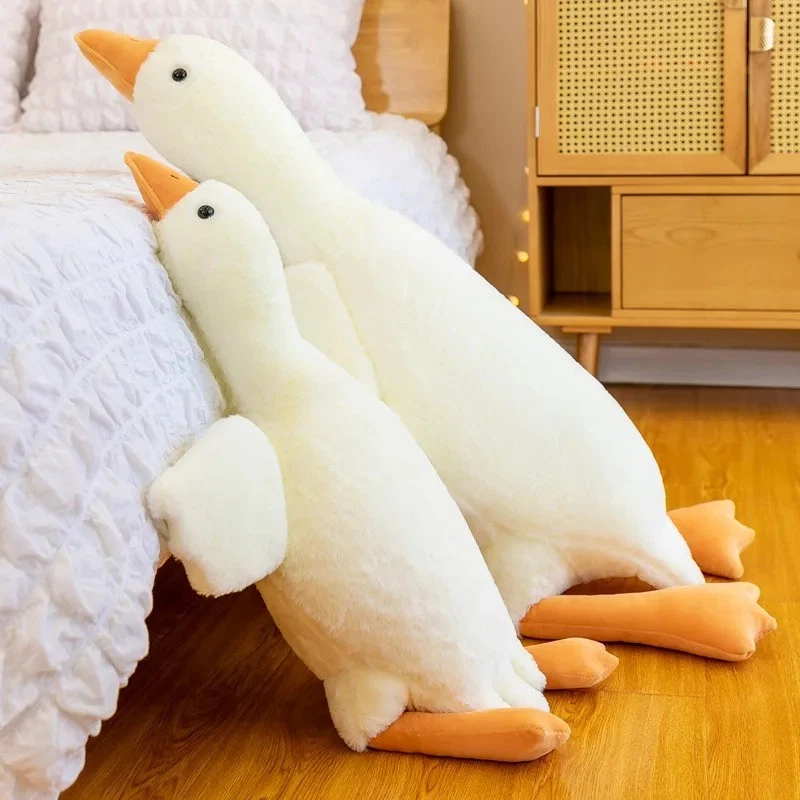 Huge Goose Plush Stuffed Animal Swan Large Pillow Cute Toy White Duck Gift - image 3 of 4
