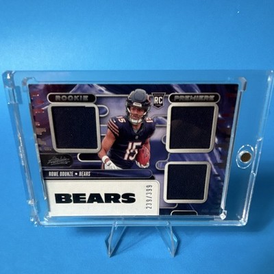 2024 Panini Absolute Football Rome Odunze Rookie Premiere Materials RPM-ROE /399