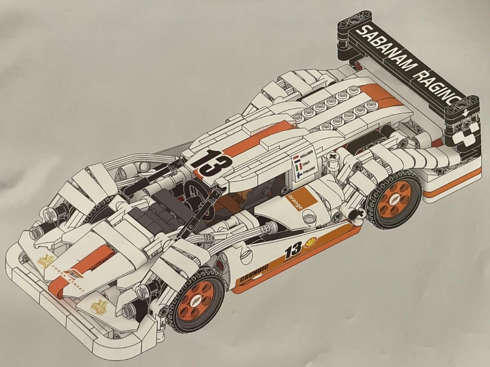 LEIER #50014 - Le Mans Prototype LMP-CI - Building Block Set - Image 3 of 4