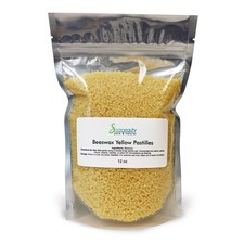 Yellow Beeswax Pastilles Beads 100 Pure  Natural Made in USA Bulk 12 oz