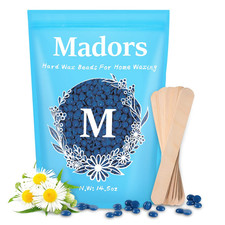 Hard Wax Beans Kit for Hair Removal - 1Lb Brazilian Underarms Body and Chest La