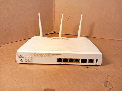 Draytek Vigor 2820n VPN, DYNDNS, FIREWALL WLAN (2,4/5GHz) USB LAN WAN DSL ROUTER