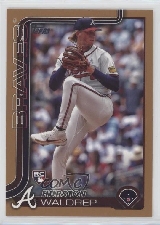 2025 Topps Series 1 Gold 1081/2025 Hurston Waldrep #253 0m89