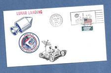 APOLLO 15 LUNAR LANDING JUL 30,1971 KSC SPACE COVER NASA