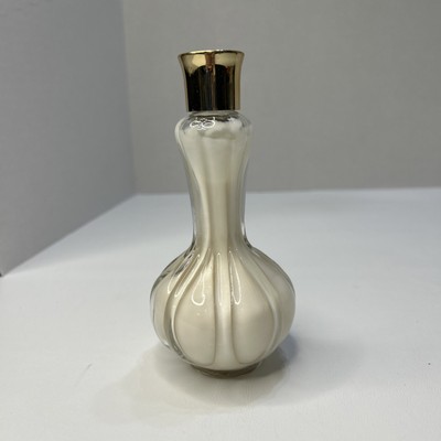 Vintage Avon Dew Kiss Decanter Bottle 4 Oz Clear Glass Art Deco