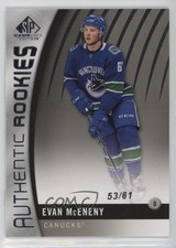 2017-18 SP Game Used Authentic Rookies 53/61 Evan McEneny #122 nd3