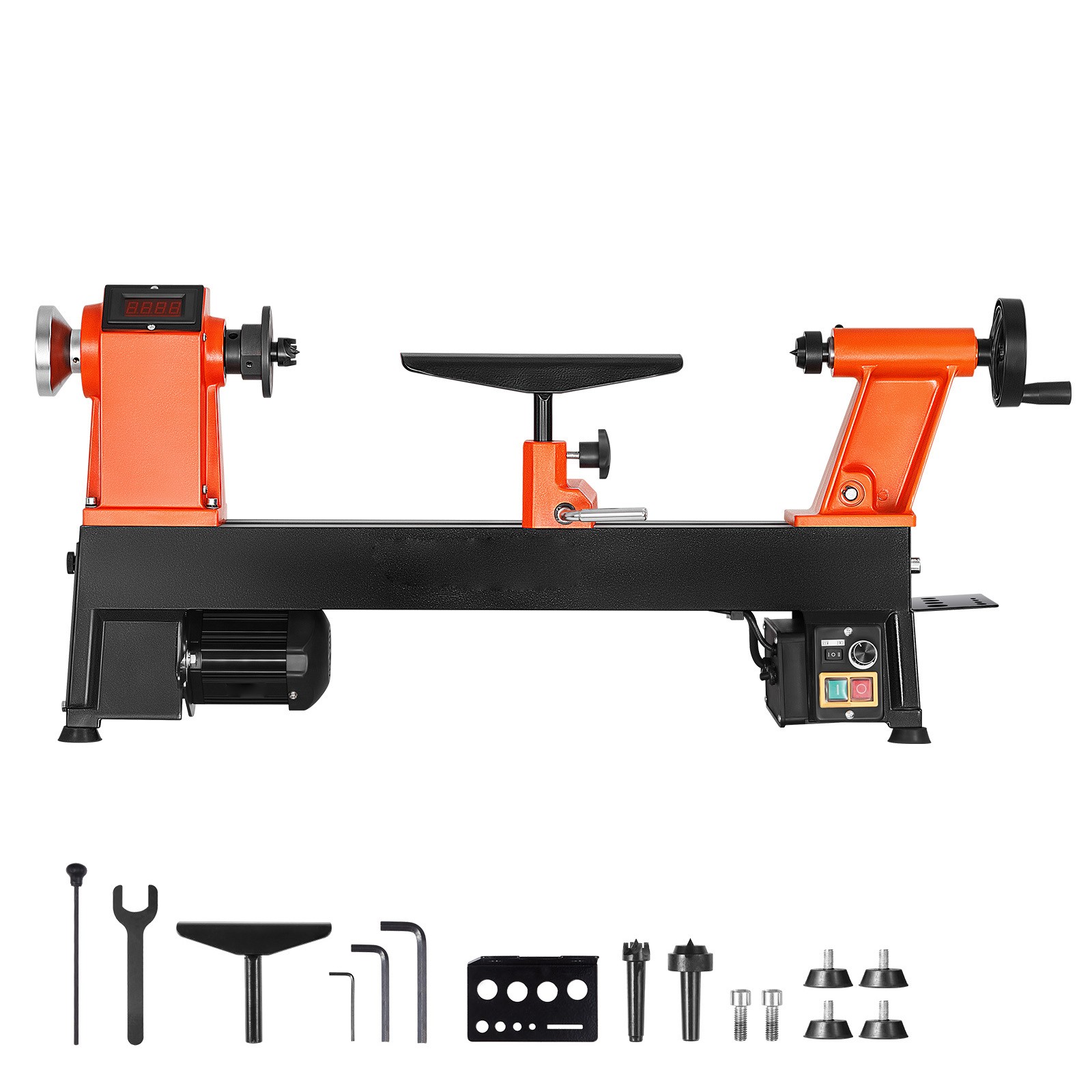 Woodworking Lathe1 HP 12 x 18 in Benchtop Wood Lathe Variabl