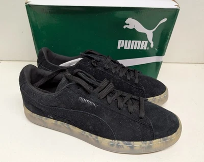 Puma New Older Boys Junior Black Casual Trainers Shoes School RRP £50 Size 6.5 - Image 1 of 4
