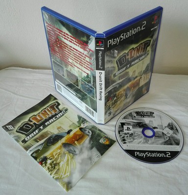 D-Unit Drift Racing - Sony Playstation Spiel Game PS2 PAL Phoenix Komplett