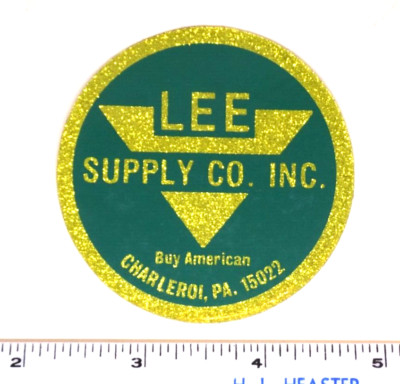 Coal Mining Sticker Lee Supply Co Inc Buy American Charleroi PA Glitter