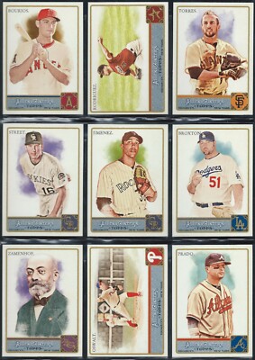 2011 Topps Allen & Ginter Ginter's Base Card You Pick, Finish Your Set 101-200
