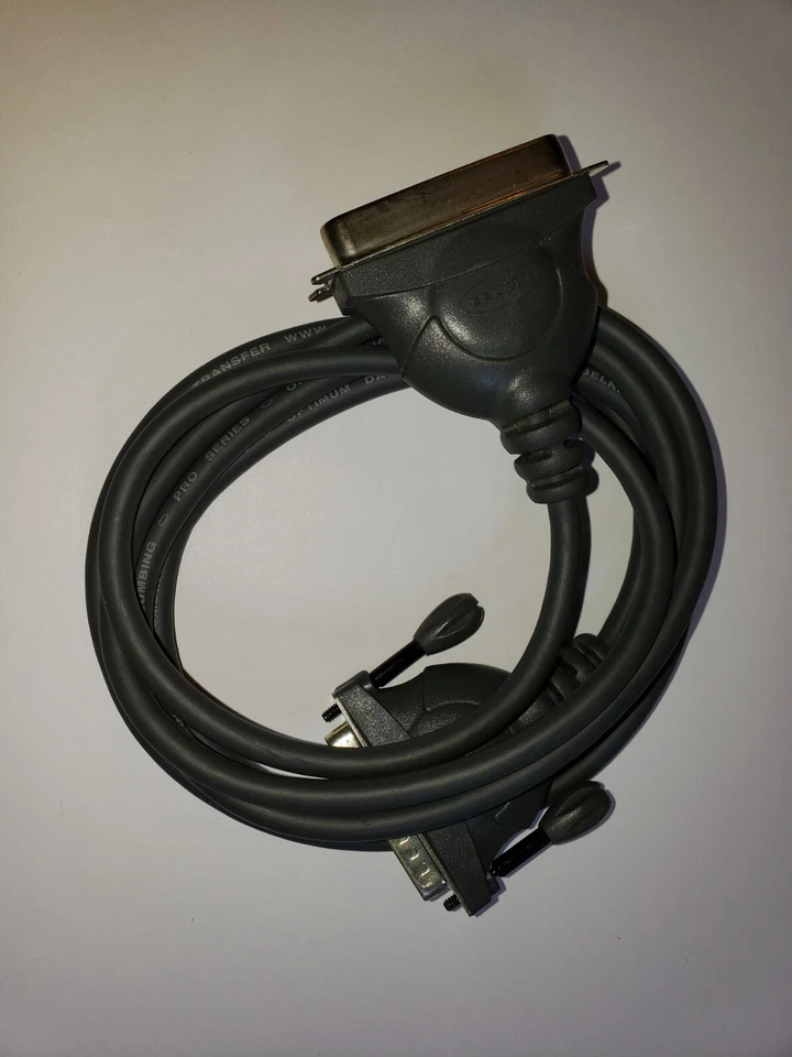 Belkin Pro 6ft IEEE-1284 DB25M/Cen36 Bi-Directional Parallel Print Printer Cable - Image 2 of 4