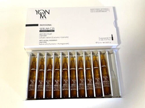 Yonka Serum C25 Anti-Aging 2ml x 10 Ampoules (20ml/0.68oz Total)