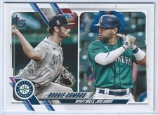 2021 Topps Update- Wyatt Mills, Jose Godoy #US80 Vintage Stock /99 (RC)