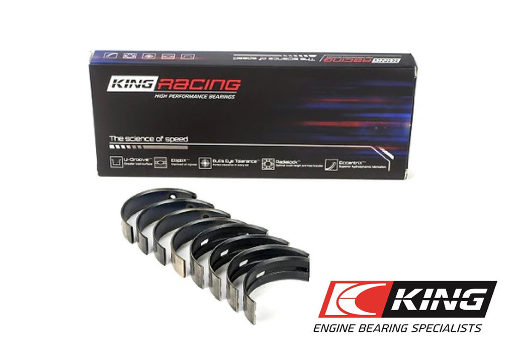 King Toyota/Lexus 2JZGE/2JZGTE 3.0L (Size STD) Performance Rod Bearing Set main image 0