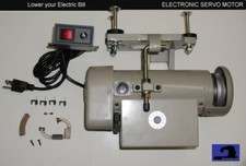 Industrial Sewing Machine Electric Servo Motor - Quiet Running, 550W, 110V