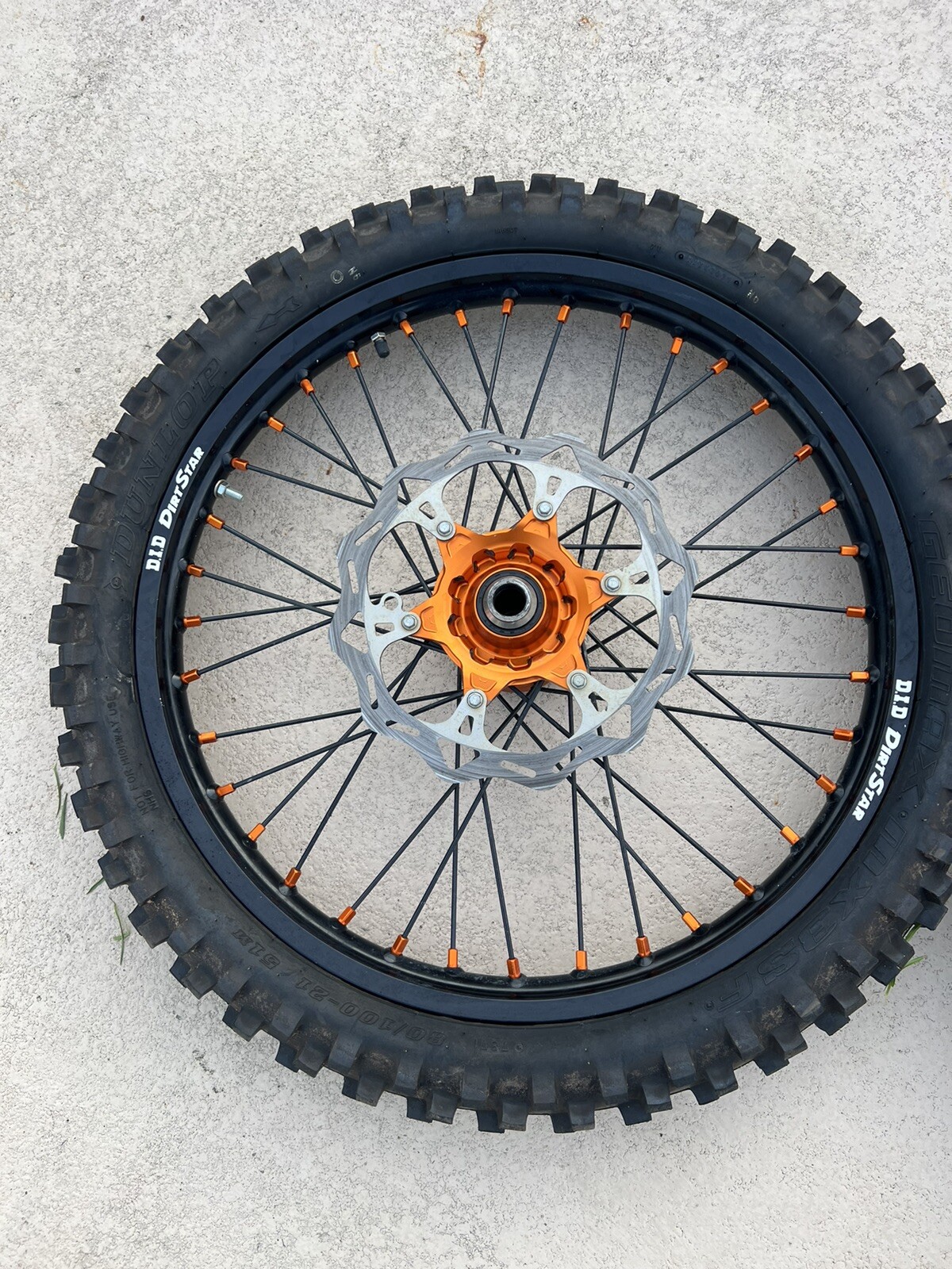 2022 KTM 125 SX Rear front set Wheel Kite Hub Rim dirt KTM 125450 SX