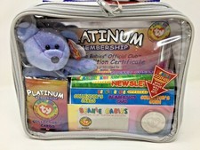 Ty Beanie Babies Official Club Platinum Edition Membership Kit 1999 Never Opened
