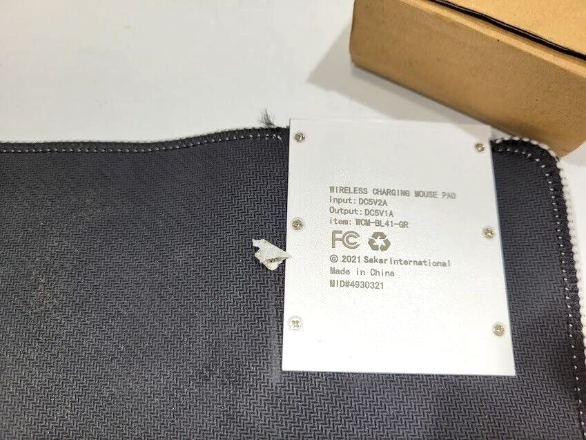 Sakar DeskTek TapCharge Mousepad Wireless Phone Charging Mouse Pad - Image 2 of 2