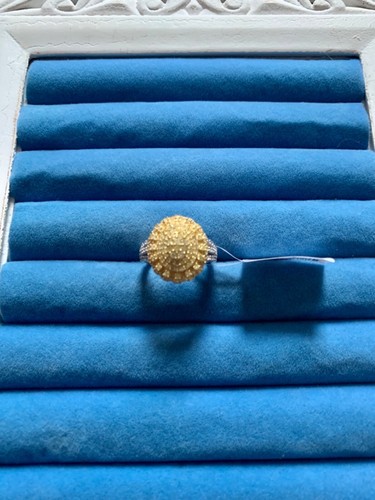 Natural Yellow Diamond, White Diamond Ring - Size 6 (1.0 ctw.) - Picture 4 of 6