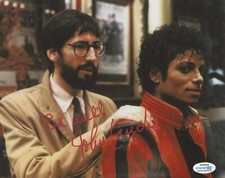 John Landis Thriller Autographed Signed 8x10 Photo ACOA