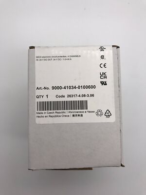 1PCS NEW 9000-41034-0100600 MURR Intelligent current distributor