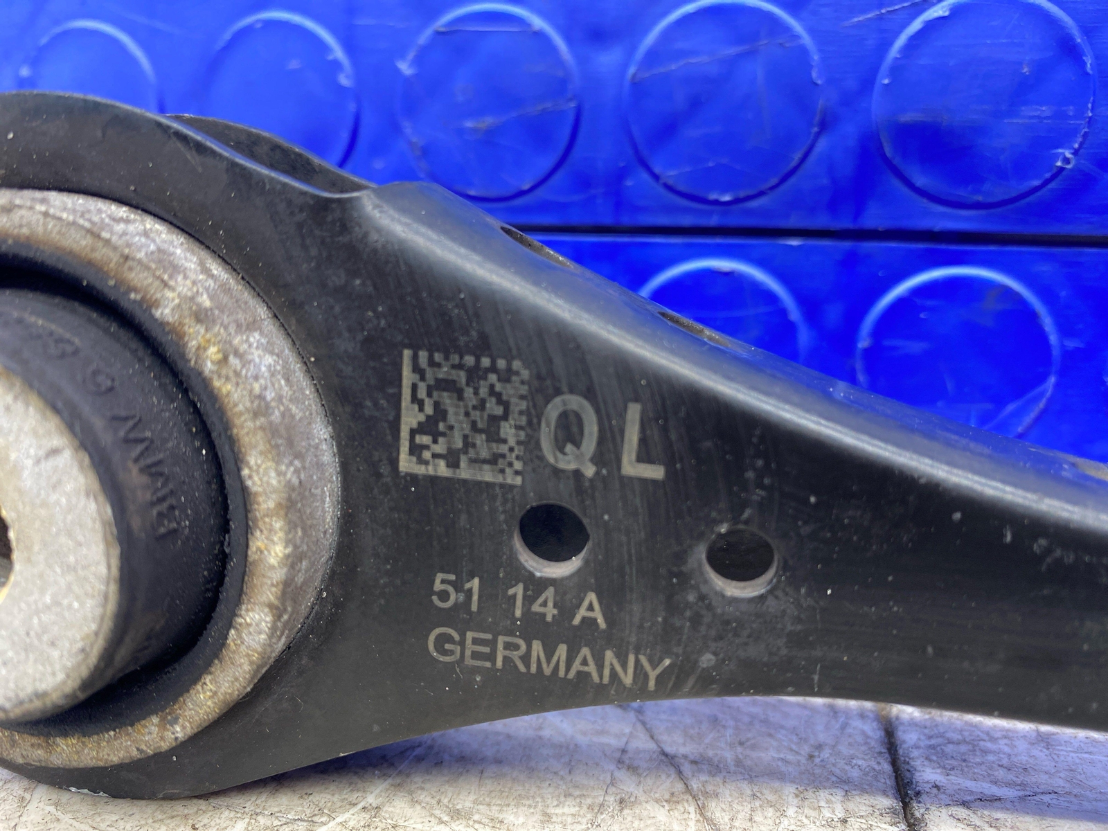2014-2019 BMW I8 OEM REAR RIGHT FORWARD UPPER LOWER CONTROL ARM