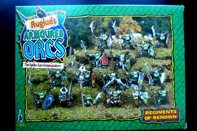 OOP Citadel / Warhammer Regiments Of Renown RRD5 Ruglud's Armoured Orcs Neu in OVP