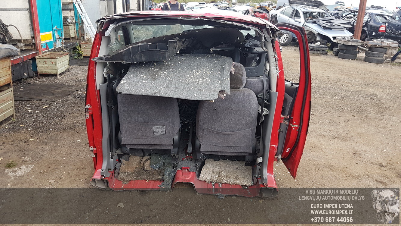 TOYOTA YARIS VERSO 2001 WIPER ARM STEERING COLUMN SWITCH 173647, G #495847-81