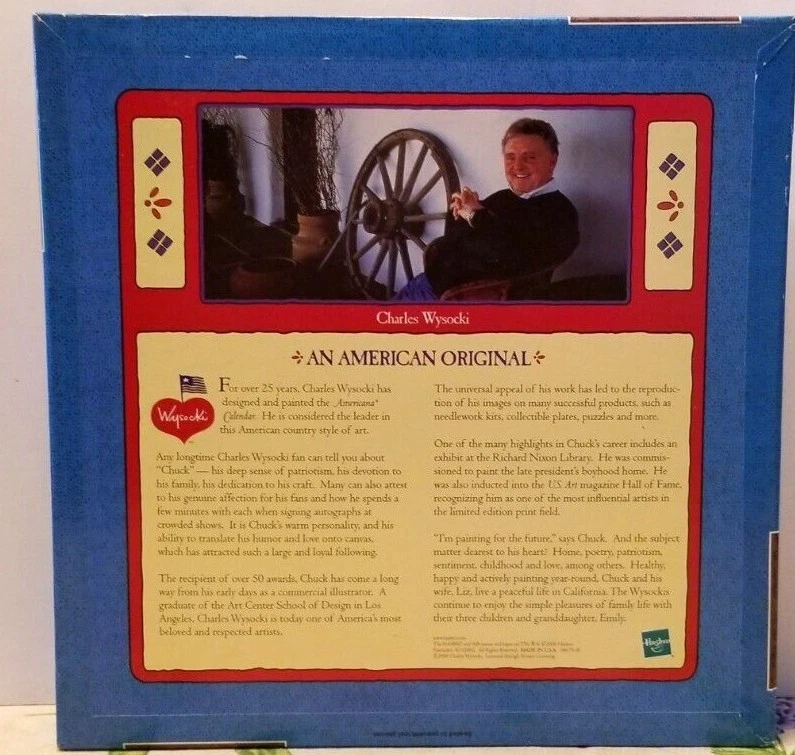 NEW Factory Sealed Charles Wysocki All Aboard 1000 Pc Puzzle - Image 3 of 4