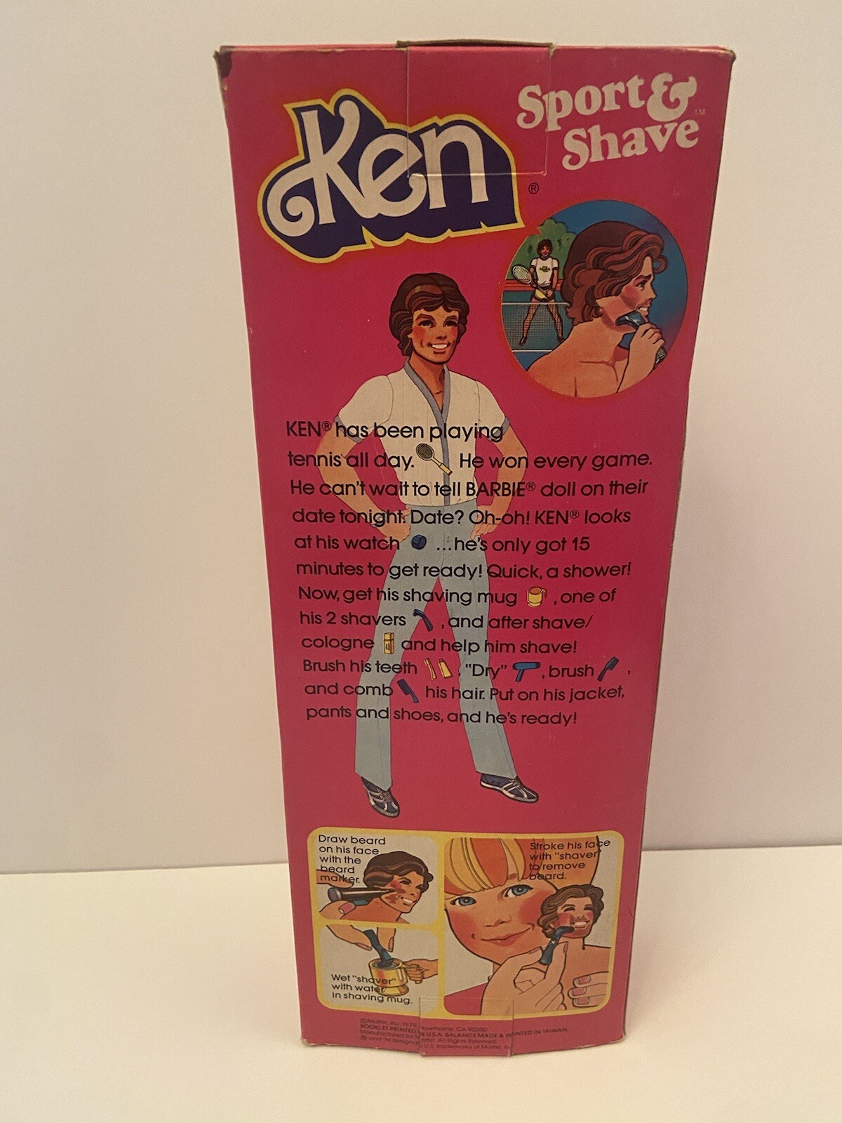 Sport And Shave Ken Doll 1979 Vintage eBay