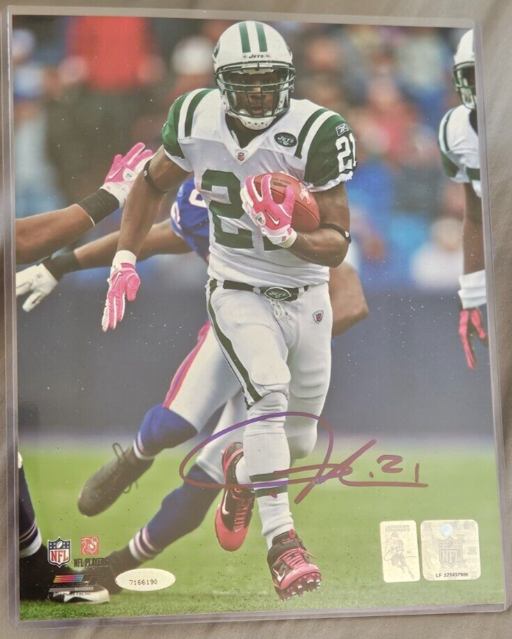 LaDainian Tomlinson Autographed Signed New York Jets 8x10 TriStar COA 