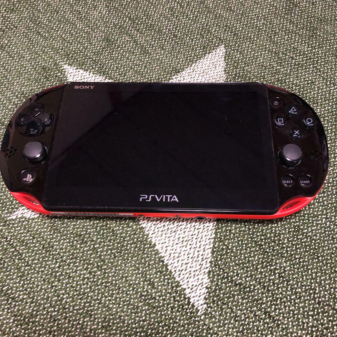 SONY PSVita (PCH-2000 series) Wi-Fi model Black Red PCH-2000