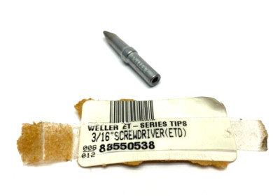 Weller 88550538 ETD Series Soldering Iron Chisel Tip 0.181  Point 1.358  Long