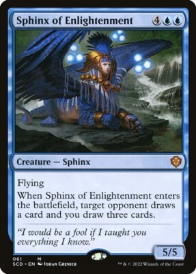 sphinx commander deck mtg Amazon.com: Magic: The Gathering - Enigma Sphinx main image 0