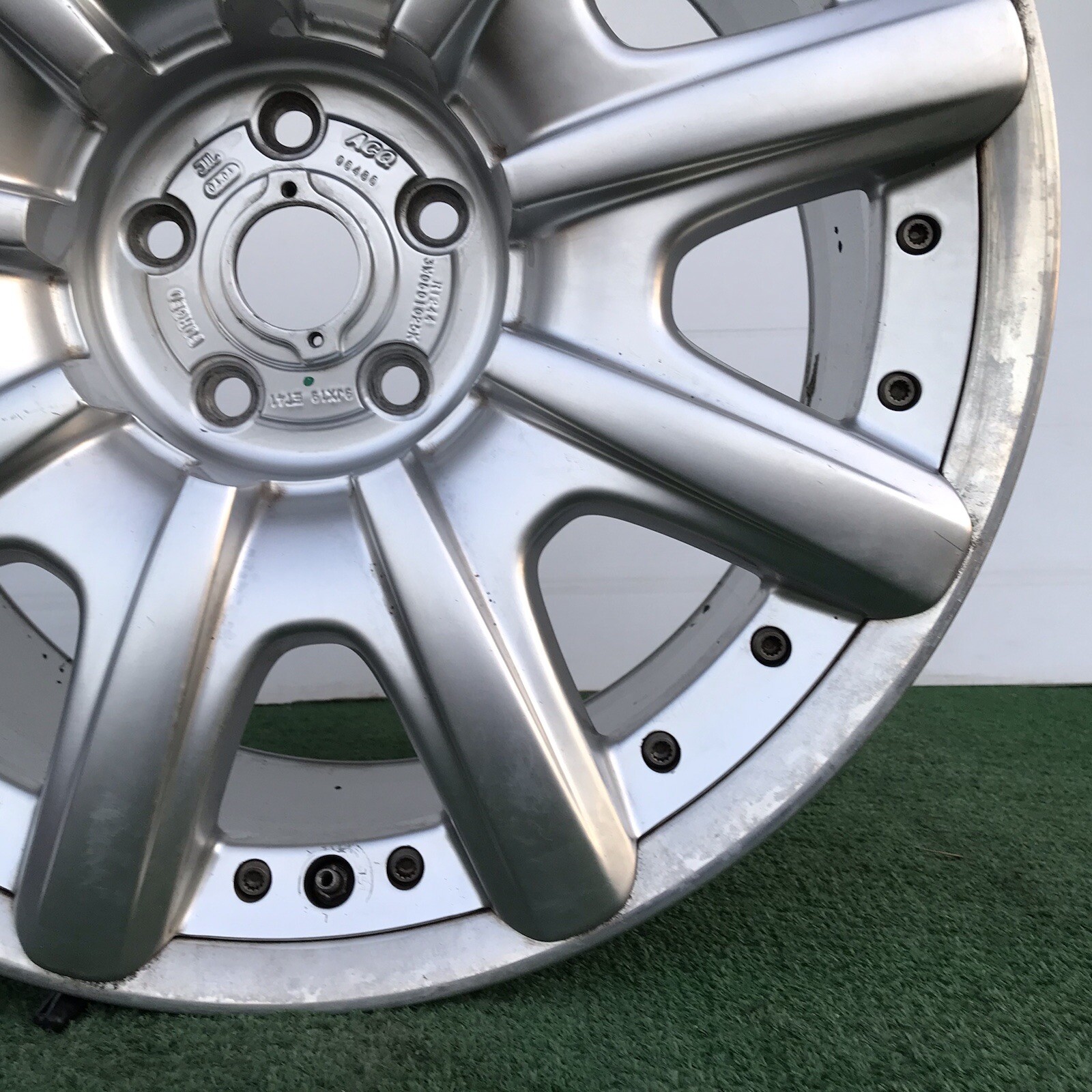 BENTLEY CONTINENTAL GT GTC FLYING SPUR 19" GENUINE FACTORY OEM SILVER WHEEL RIM